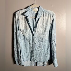 Anthropologie Cloth and Stone Soft‎ Tencel Women Top- Small